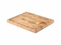 CONTINENTA Tranchierbrett Aus Gummibaum 42 Cm X 34 Cm